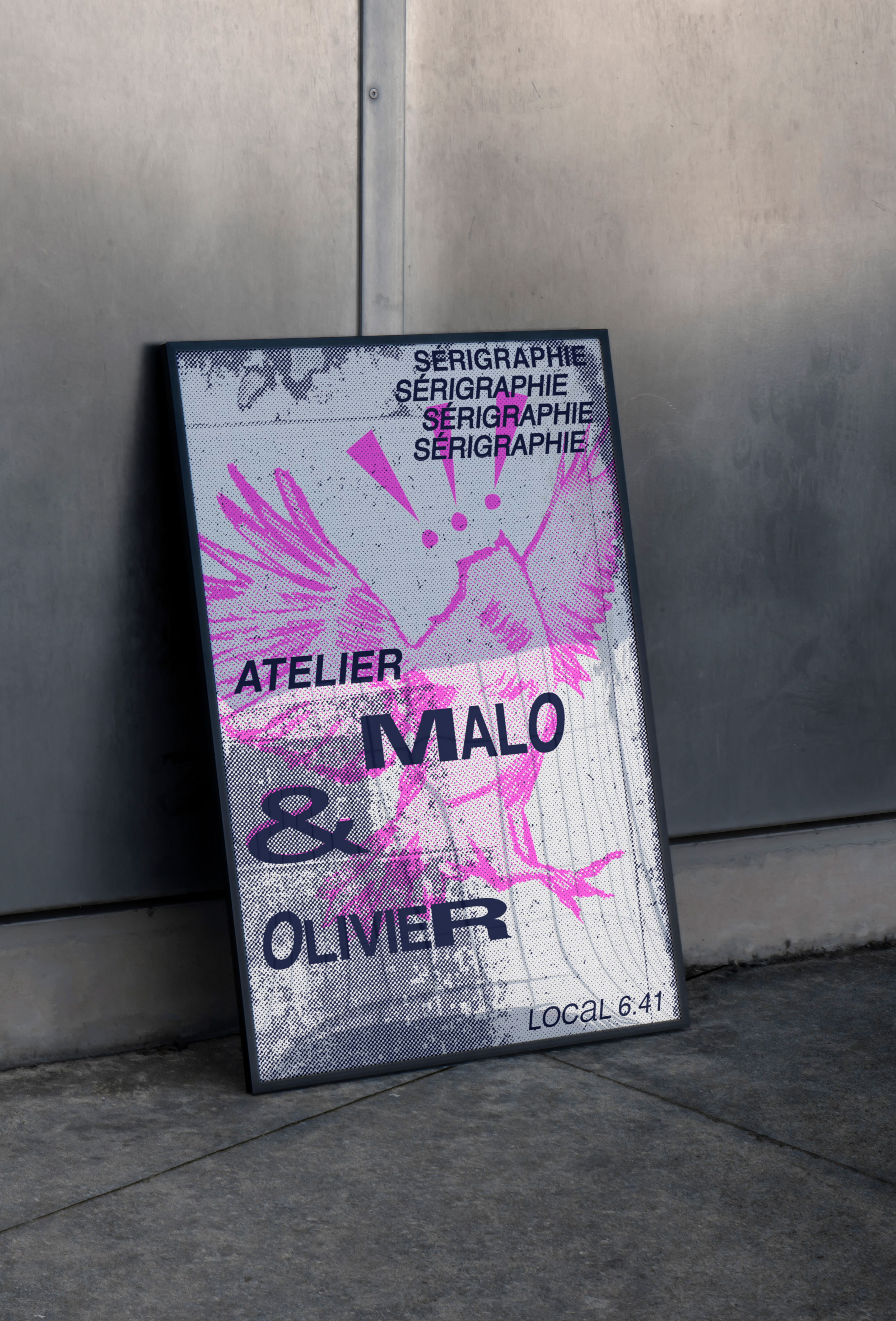 Affiche Poule